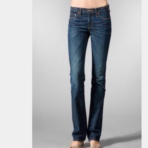 Ag Adriano Goldschmied Denim - Adriano Goldschmied The Kiss Straight  Leg Jeans